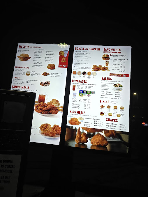 Menu Bojangles - 20