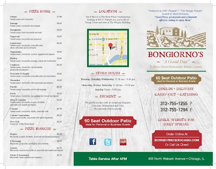 Menu Bongiorno's Cucina Italiana & Pizzeria - 22