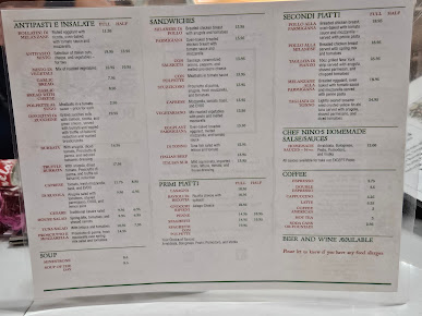 Menu Bongiorno's Cucina Italiana & Pizzeria - 24