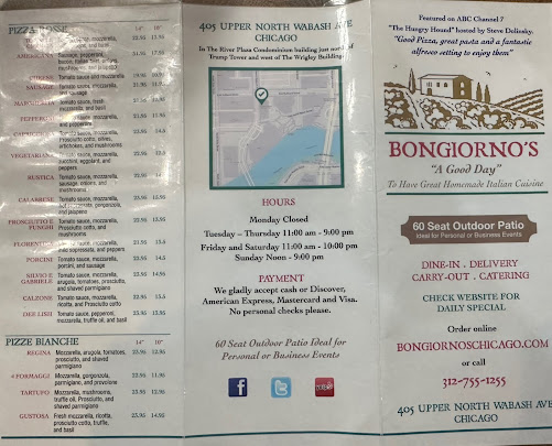 Menu Bongiorno's Cucina Italiana & Pizzeria - 25