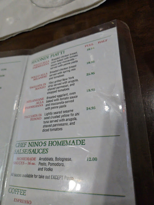 Menu Bongiorno's Cucina Italiana & Pizzeria - 27