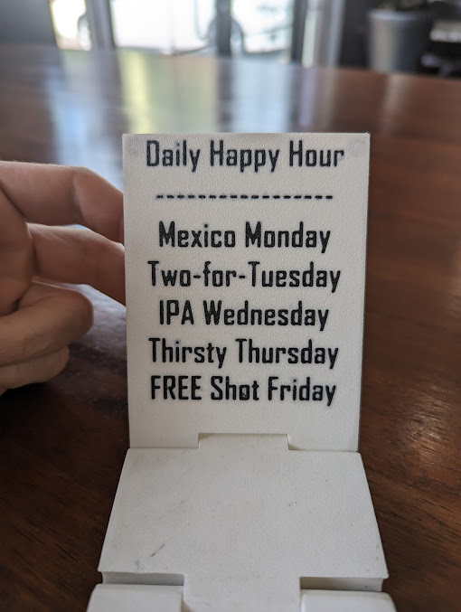 Menu Boombox Brew Bar - 25
