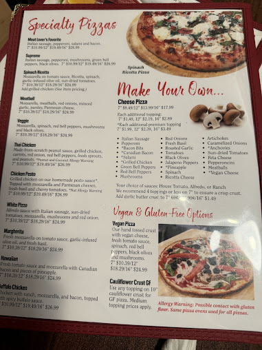 Menu Boomerang Pizza Kitchen - 28