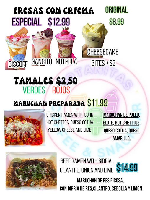 Menu Botanitas Coffee & Snack Bar - 23