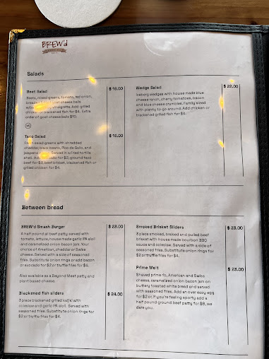 Menu Brewd Craft Pub - 27