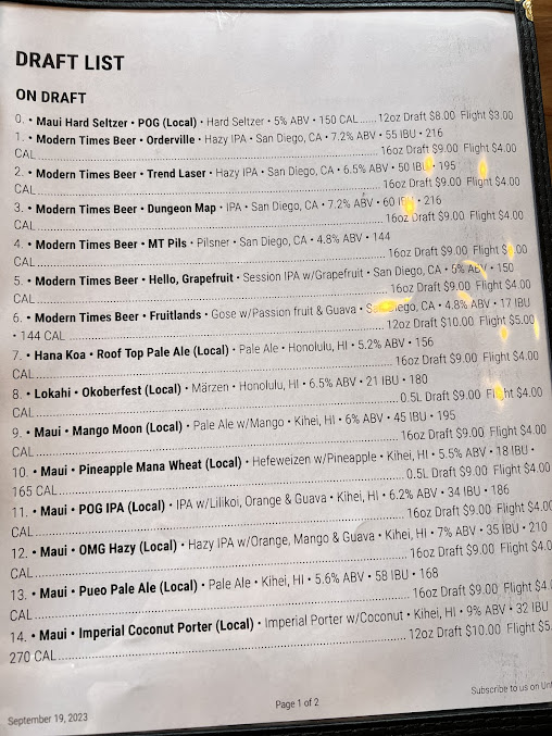 Menu Brewd Craft Pub - 28