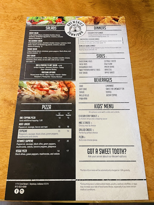 Menu Brewskies Downtown - 22