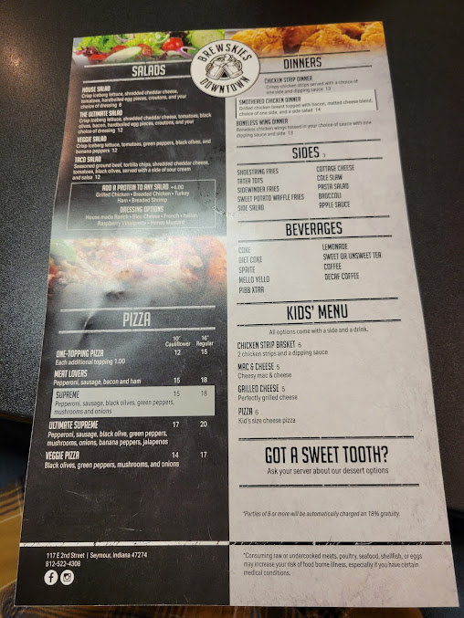 Menu Brewskies Downtown - 23