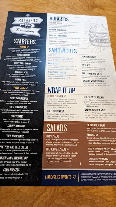 Menu Brewskies Downtown - 27