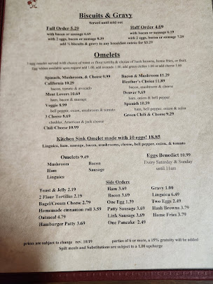 Menu Bridgehead Cafe - 19