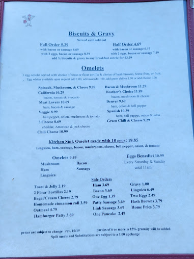Menu Bridgehead Cafe - 22