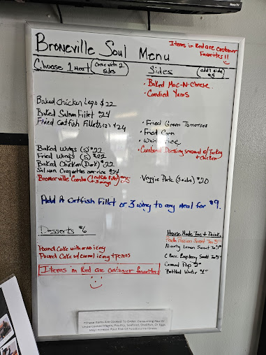 Menu Bronzeville Soul - 20