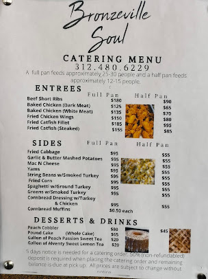 Menu Bronzeville Soul - 22