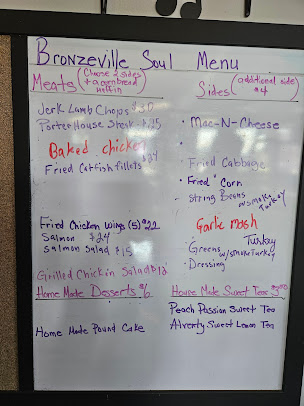 Menu Bronzeville Soul - 25