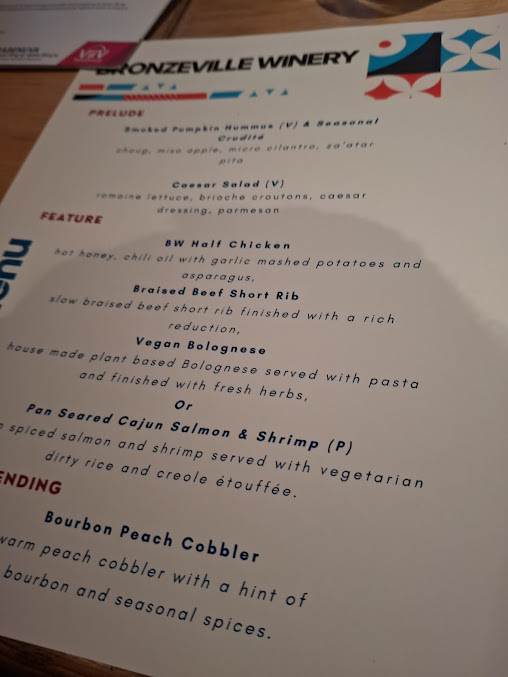 Menu Bronzeville Winery - 23