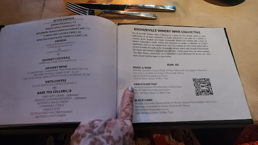 Menu Bronzeville Winery - 26