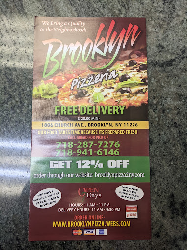 Menu Brooklyn Pizza Ii - 26