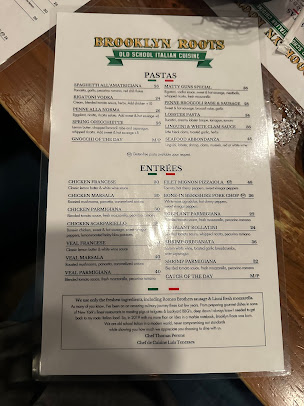 Menu Brooklyn Roots Italian - 26