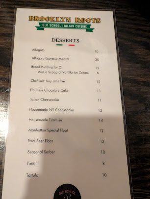Menu Brooklyn Roots Italian - 29
