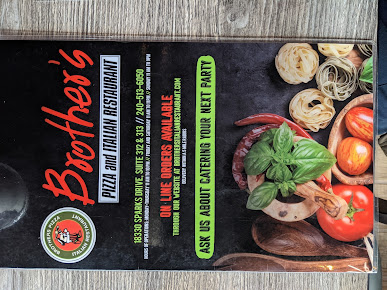 Menu Brothers Pizza Italian Restaurant - 29