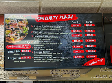 Menu Brothers Pizza - 22