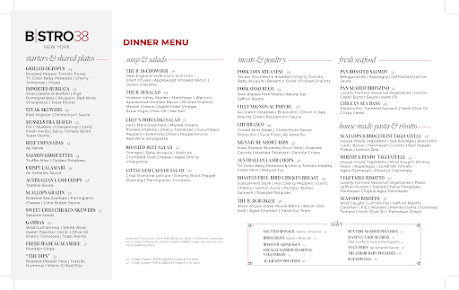 Menu Bstro 38 - 21