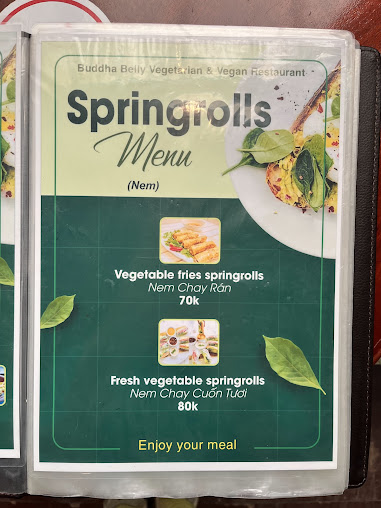 Menu Buddha Belly - 23