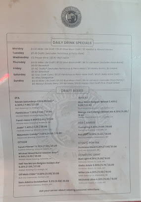 Menu Buffalo Brothers Of Lake Boone - 20