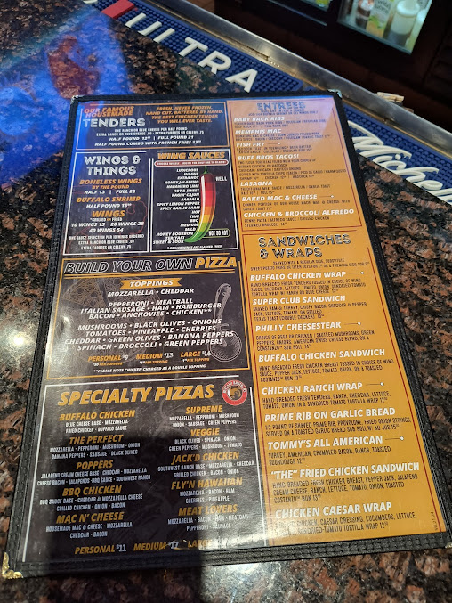 Menu Buffalo Brothers Of White Oak - 21