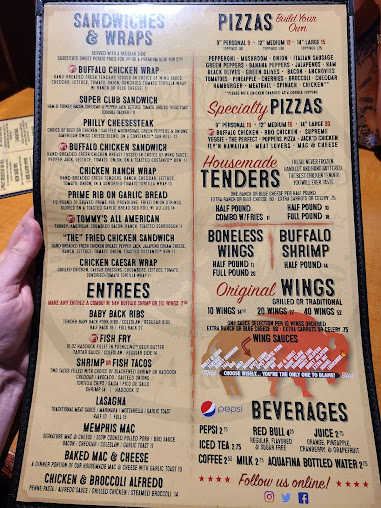 Menu Buffalo Brothers Of White Oak - 23