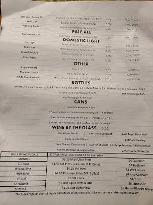 Menu Buffalo Brothers Of White Oak - 25