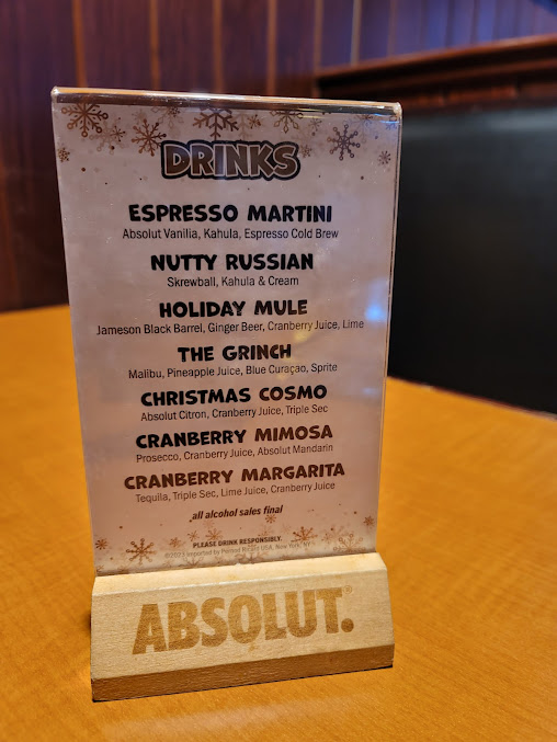 Menu Buffalo Brothers Of White Oak - 27