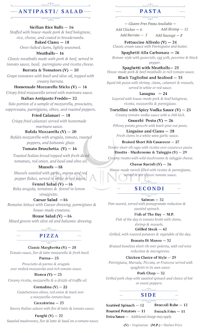 Menu Buona Notte - 20