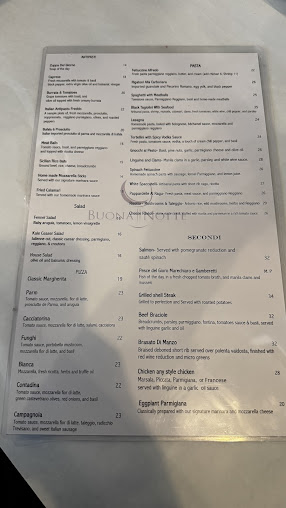 Menu Buona Notte - 25