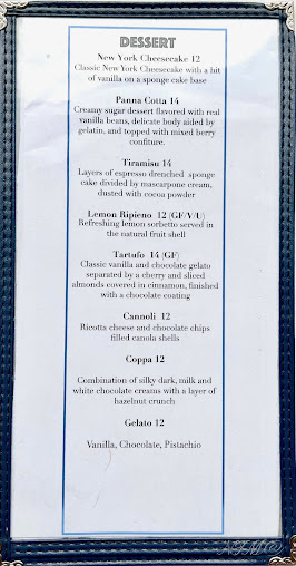 Menu Buona Notte - 27