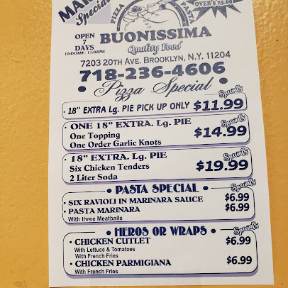 Menu Buonissima Pizza Pasta - 20