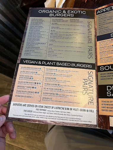 Menu Burger Village - 26