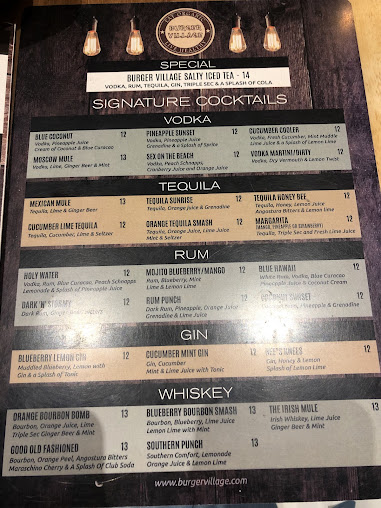 Menu Burger Village - 29