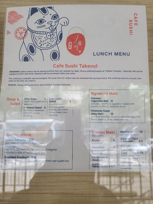 Menu Cafe Sushi Shoten - 22