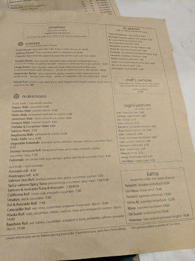 Menu Cafe Sushi Shoten - 24
