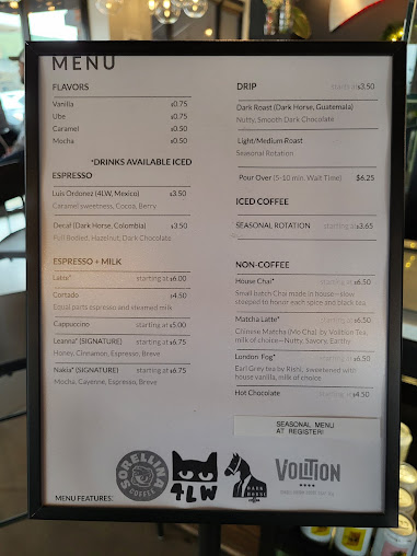 Menu Calibre Coffee - 22