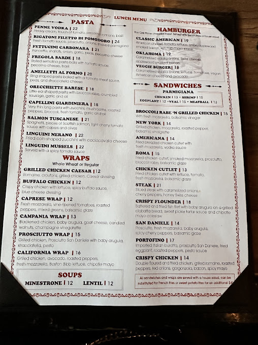 Menu Campania - 23