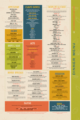 Menu Campo Taco Co. - 20