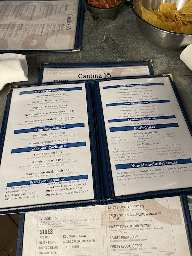 Menu Cantina 18 - 29