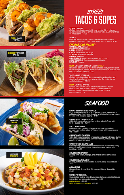 Menu Carajillo's Mexican Kitchen - 25