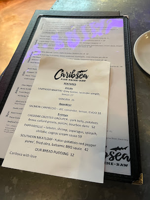 Menu Caribsea Emerald Isle - 21