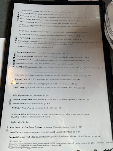 Menu Caribsea Emerald Isle - 22
