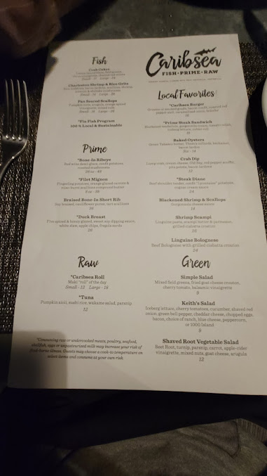 Menu Caribsea Emerald Isle - 27