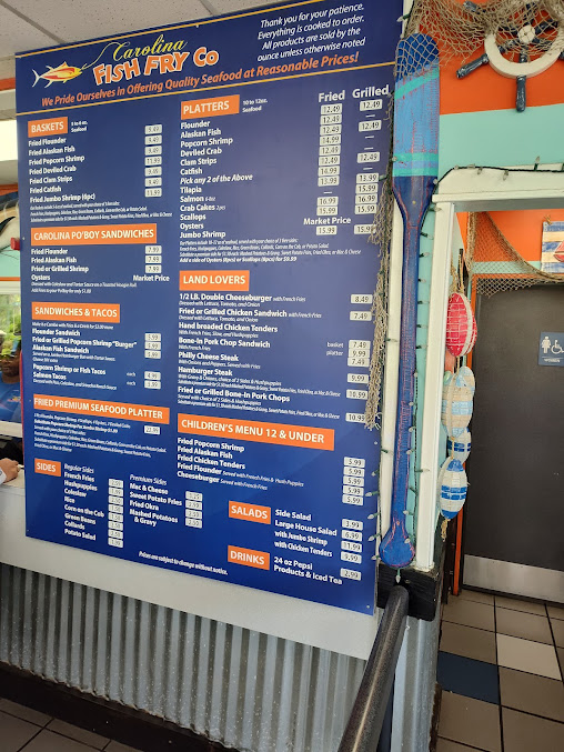 Menu Carolina Fish Fry Co. - 24