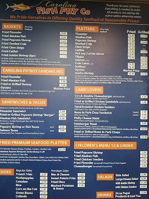 Menu Carolina Fish Fry Co. - 26